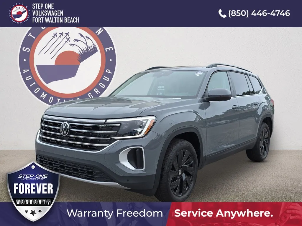 Gray 2026 Volkswagen Atlas 2.0T SE w/Technology for sale in Fort Walton Beach, FL