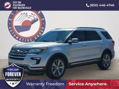 Silver 2018 Ford Explorer Limited for sale in Fort Walton Beach, FL
