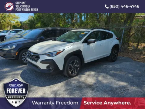 White 2024 Subaru Crosstrek Premium for sale in Fort Walton Beach, FL
