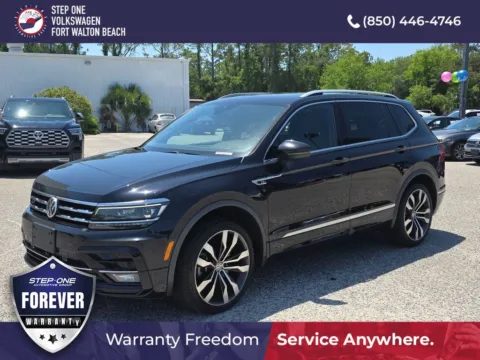 Black 2019 Volkswagen Tiguan 2.0T SEL Premium R-Line for sale in Fort Walton Beach, FL