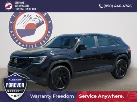 Black 2026 Volkswagen Atlas Cross Sport 2.0T SE w/Technology for sale in Fort Walton Beach, FL