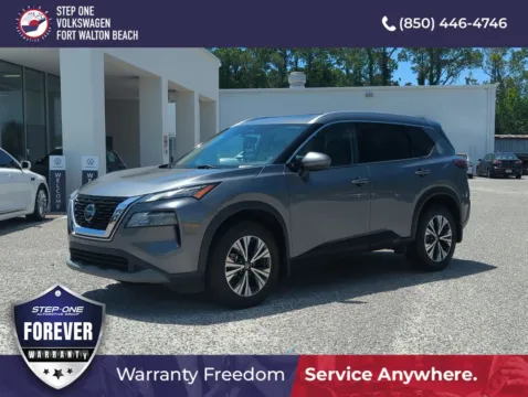 Gray 2021 Nissan Rogue SV for sale in Fort Walton Beach, FL