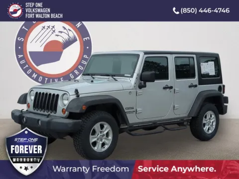 Silver 2012 Jeep Wrangler Unlimited Sport for sale in Fort Walton Beach, FL