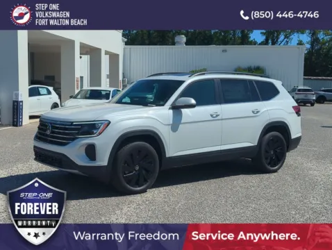 White 2026 Volkswagen Atlas 2.0T SE w/Technology for sale in Fort Walton Beach, FL