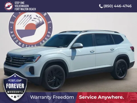 White 2026 Volkswagen Atlas 2.0T SE w/Technology for sale in Fort Walton Beach, FL