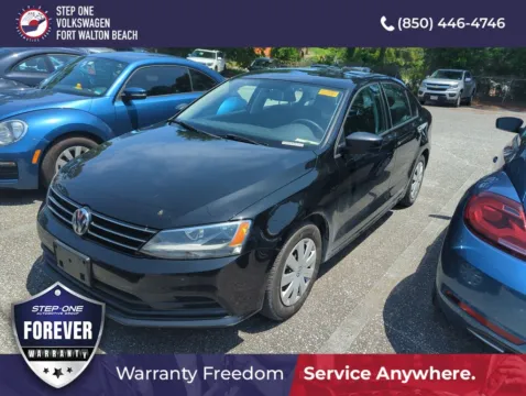 Black 2016 Volkswagen Jetta 1.4T S for sale in Fort Walton Beach, FL