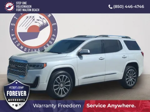 White 2021 GMC Acadia Denali for sale in Fort Walton Beach, FL