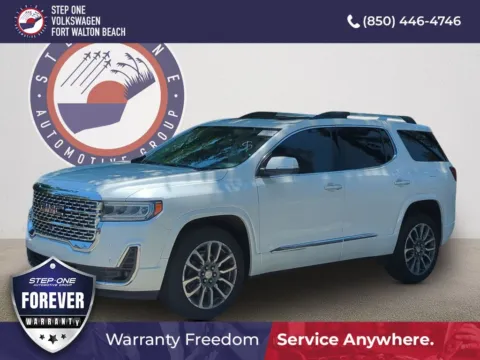 White 2021 GMC Acadia Denali for sale in Fort Walton Beach, FL