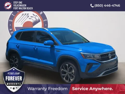 Blue 2022 Volkswagen Taos 1.5T SE for sale in Fort Walton Beach, FL
