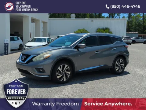 Gray 2016 Nissan Murano Platinum for sale in Fort Walton Beach, FL