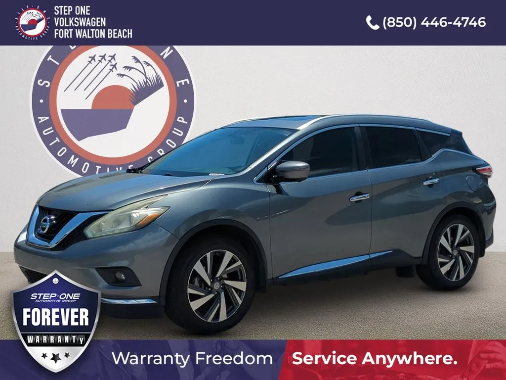 Gray 2016 Nissan Murano Platinum for sale in Fort Walton Beach, FL