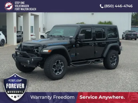 Black 2023 Jeep Wrangler Rubicon 4xe for sale in Fort Walton Beach, FL
