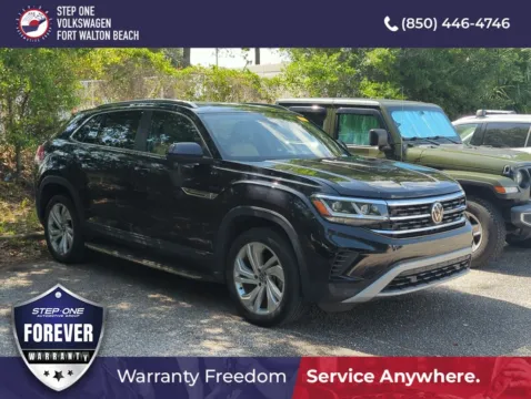 Black 2021 Volkswagen Atlas Cross Sport 3.6L V6 SEL for sale in Fort Walton Beach, FL