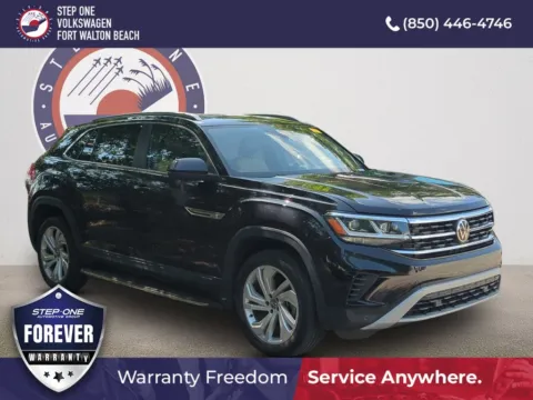 Black 2021 Volkswagen Atlas Cross Sport 3.6L V6 SEL for sale in Fort Walton Beach, FL