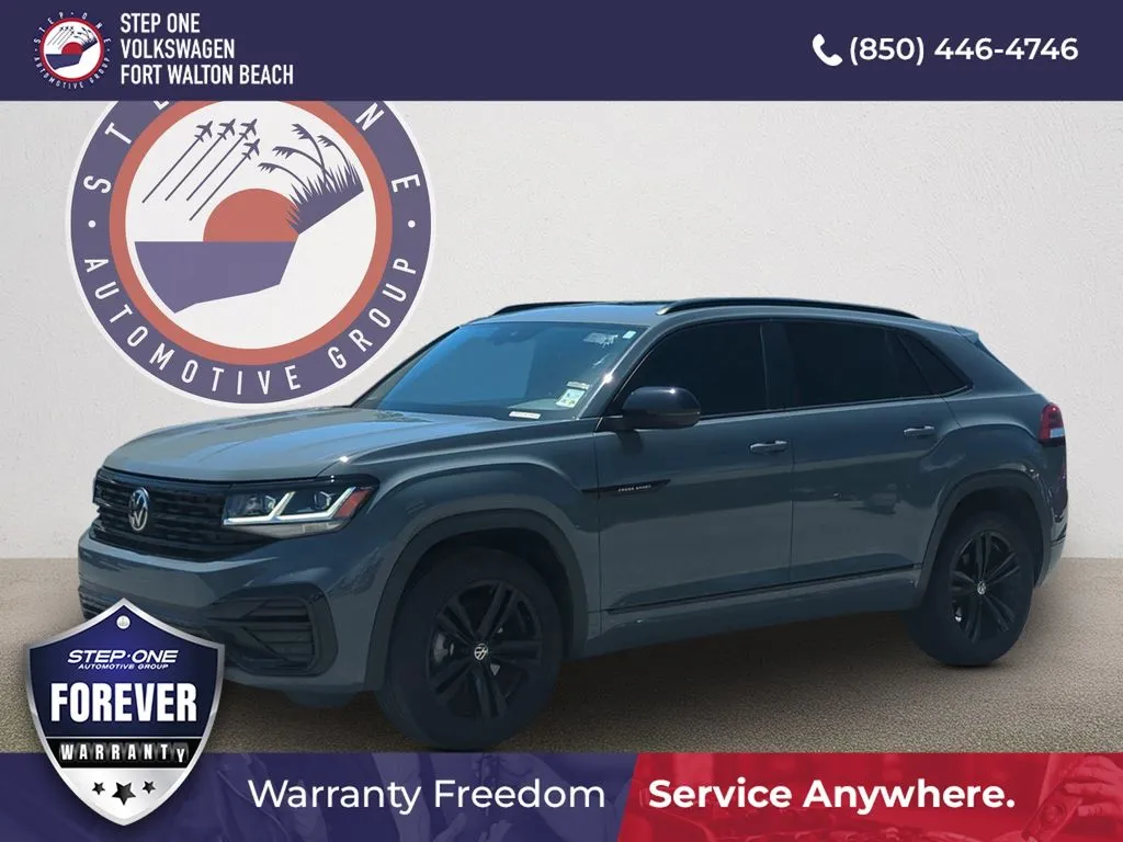 Gray 2023 Volkswagen Atlas Cross Sport 3.6L V6 SEL R-Line for sale in Fort Walton Beach, FL