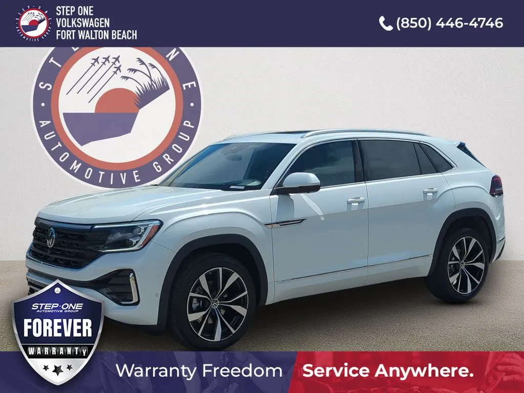 White 2026 Volkswagen Atlas Cross Sport SEL Premium R-Line for sale in Fort Walton Beach, FL