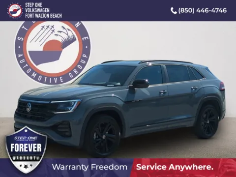 Gray 2026 Volkswagen Atlas Cross Sport SEL R-Line Black for sale in Fort Walton Beach, FL