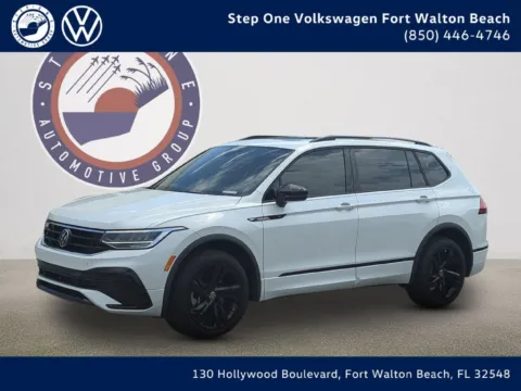 White 2023 Volkswagen Tiguan 2.0T SE R-Line Black for sale in Fort Walton Beach, FL