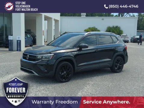 Black 2023 Volkswagen Taos 1.5T SE for sale in Fort Walton Beach, FL