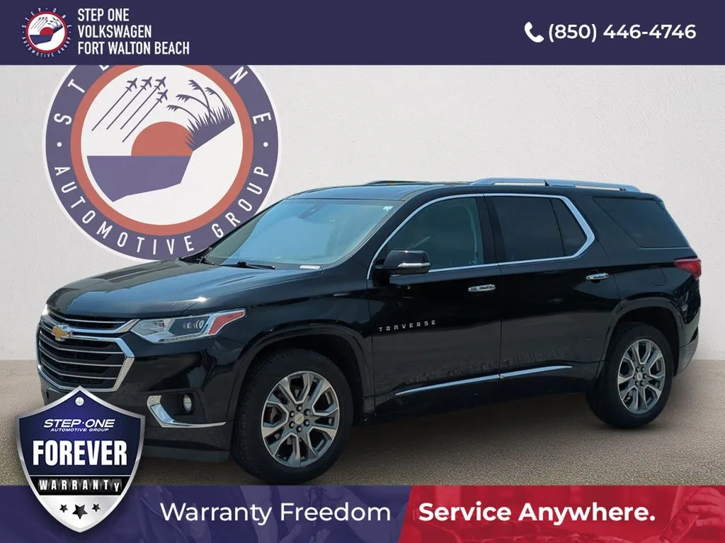Black 2019 Chevrolet Traverse Premier for sale in Fort Walton Beach, FL