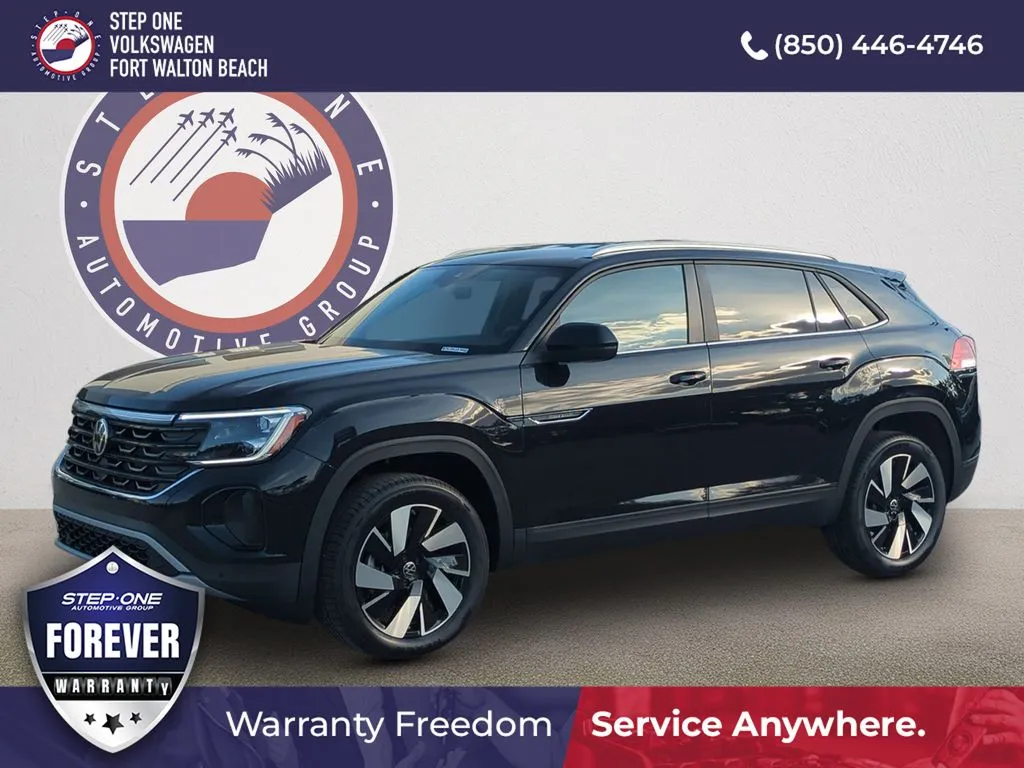 Black 2026 Volkswagen Atlas Cross Sport SE w/Technology for sale in Fort Walton Beach, FL
