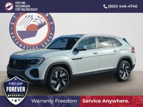 White 2026 Volkswagen Atlas Cross Sport SE w/Technology for sale in Fort Walton Beach, FL