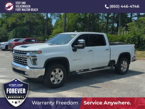 White 2021 Chevrolet Silverado 2500 HD LTZ for sale in Fort Walton Beach, FL
