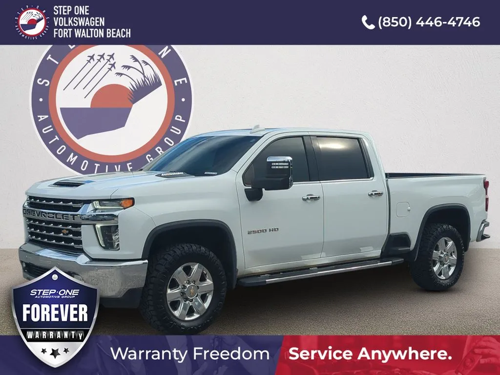 White 2021 Chevrolet Silverado 2500 HD LTZ for sale in Fort Walton Beach, FL