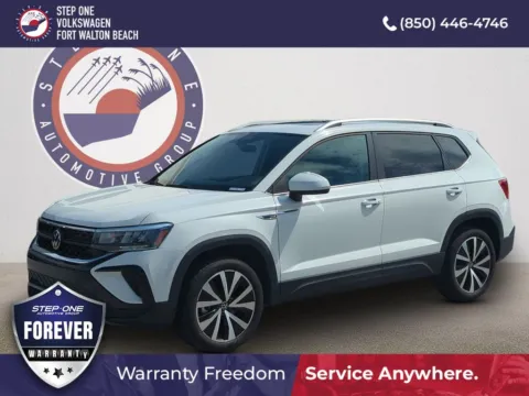 White 2023 Volkswagen Taos 1.5T SE for sale in Fort Walton Beach, FL