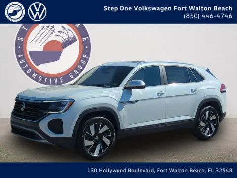 White 2026 Volkswagen Atlas Cross Sport SE w/Technology for sale in Fort Walton Beach, FL