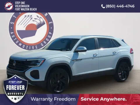 White 2026 Volkswagen Atlas Cross Sport SE w/Technology for sale in Fort Walton Beach, FL