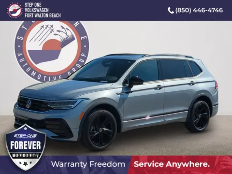 Silver 2023 Volkswagen Tiguan 2.0T SE R-Line Black for sale in Fort Walton Beach, FL