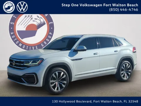 White 2022 Volkswagen Atlas Cross Sport 3.6L V6 SEL Premium R-Line for sale in Fort Walton Beach, FL