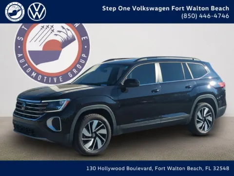 Black 2024 Volkswagen Atlas 2.0T SE w/Technology for sale in Fort Walton Beach, FL