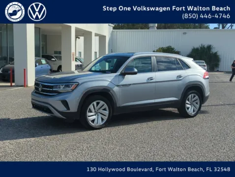 Silver 2023 Volkswagen Atlas Cross Sport 3.6L V6 SE w/Technology for sale in Fort Walton Beach, FL
