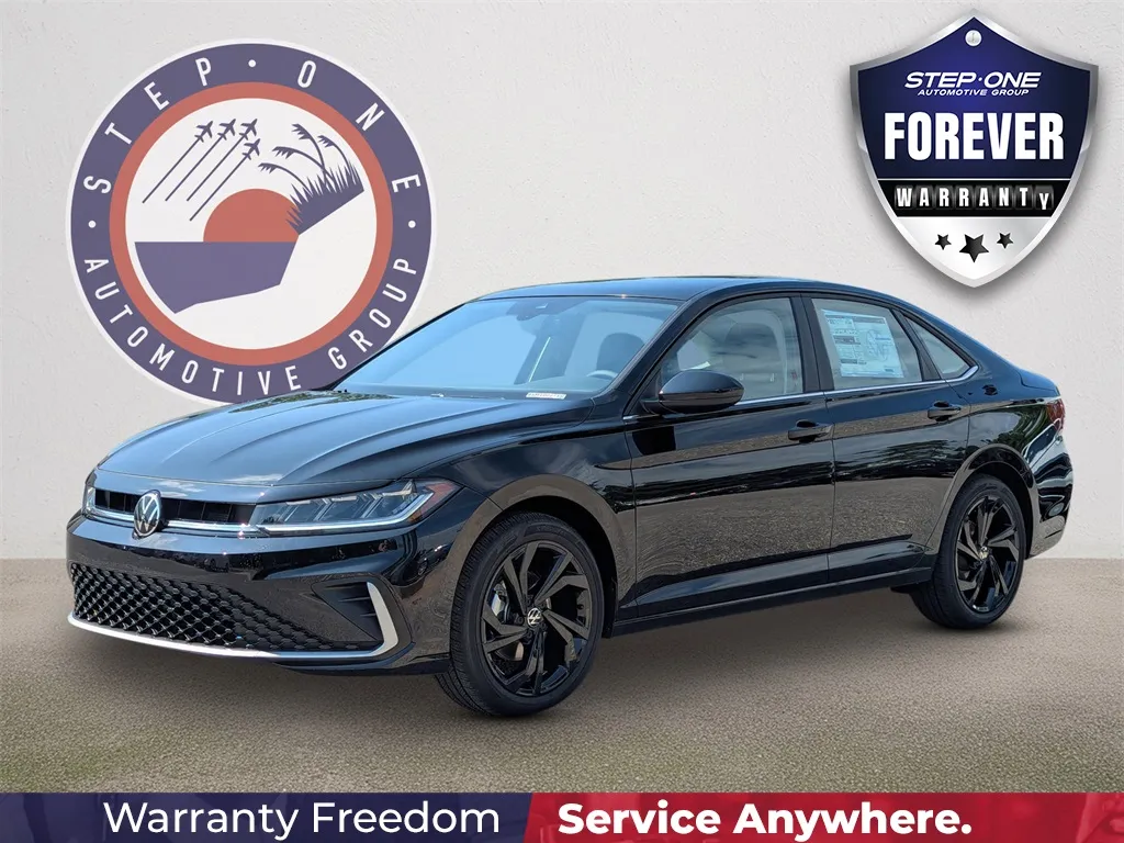 Black 2025 Volkswagen Jetta 1.5T SE for sale in Fort Walton Beach, FL