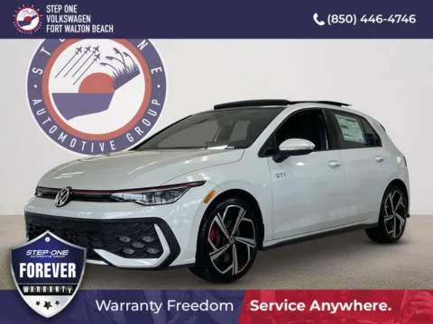 White 2025 Volkswagen Golf GTI 2.0T SE for sale in Fort Walton Beach, FL
