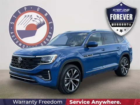 Blue 2026 Volkswagen Atlas 2.0T SEL Premium R-Line for sale in Fort Walton Beach, FL