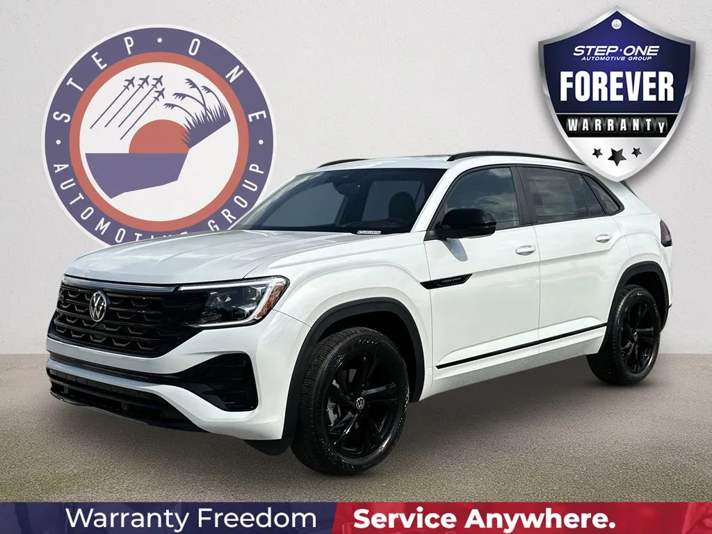 White 2026 Volkswagen Atlas Cross Sport 2.0T SEL R-Line Black for sale in Fort Walton Beach, FL