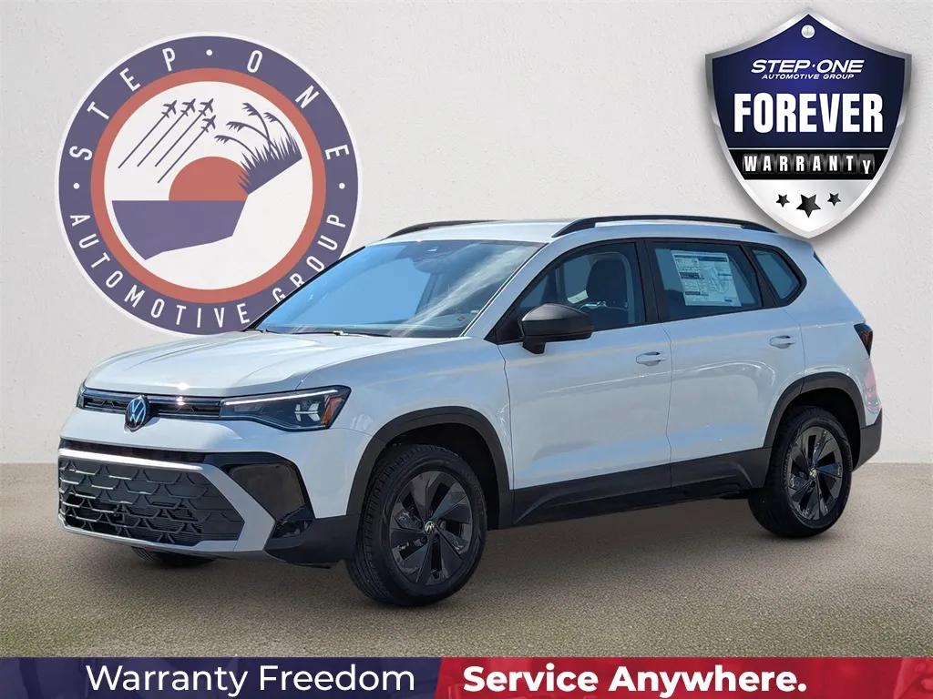 White 2025 Volkswagen Taos 1.5T S for sale in Fort Walton Beach, FL