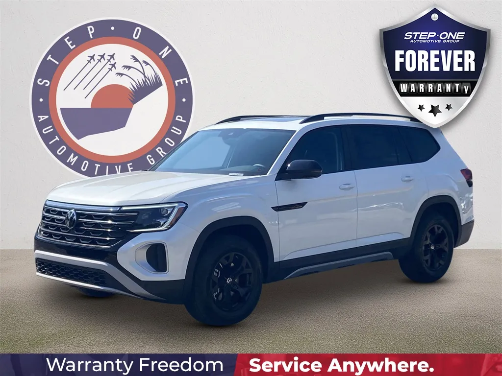 White 2026 Volkswagen Atlas 2.0T Peak Edition for sale in Fort Walton Beach, FL