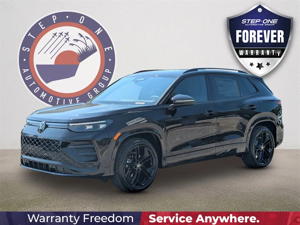 Black 2025 Volkswagen Tiguan 2.0T SE R-Line Black for sale in Fort Walton Beach, FL