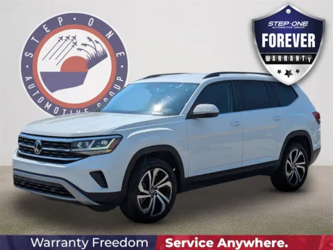 White 2023 Volkswagen Atlas 3.6L V6 SE w/Technology for sale in Fort Walton Beach, FL