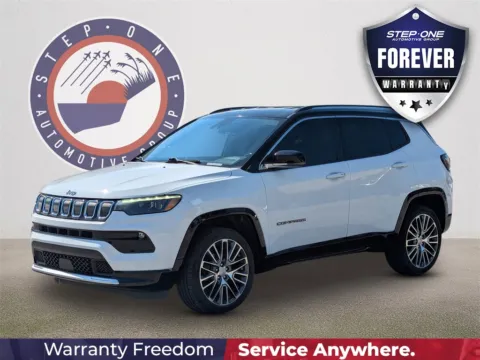 White 2022 Jeep Compass Limited for sale in Fort Walton Beach, FL
