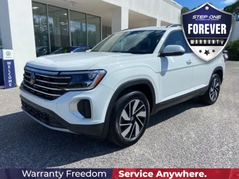White 2024 Volkswagen Atlas 2.0T SE w/Technology for sale in Fort Walton Beach, FL