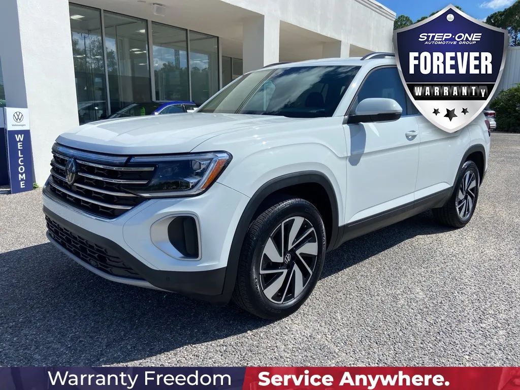 White 2024 Volkswagen Atlas 2.0T SE w/Technology for sale in Fort Walton Beach, FL