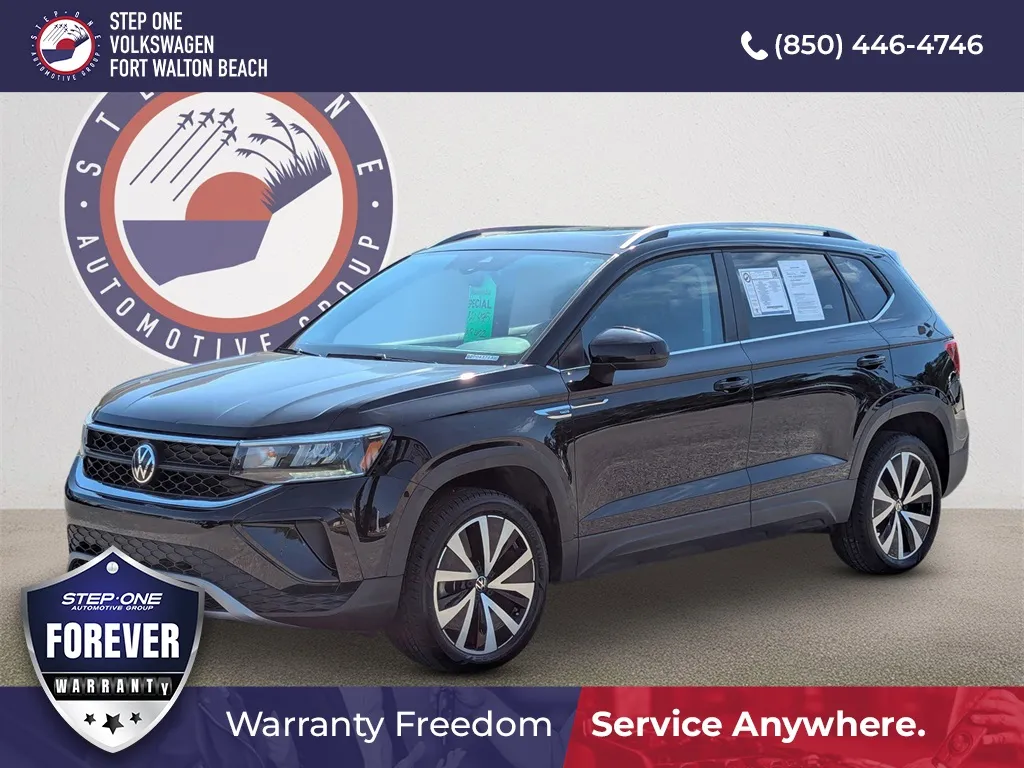Black 2022 Volkswagen Taos 1.5T SE for sale in Fort Walton Beach, FL