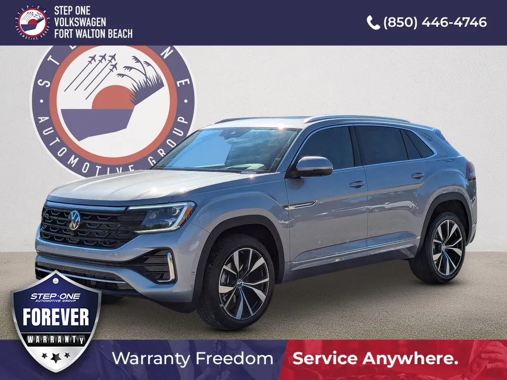 Silver 2026 Volkswagen Atlas Cross Sport 2.0T SEL Premium R-Line for sale in Fort Walton Beach, FL