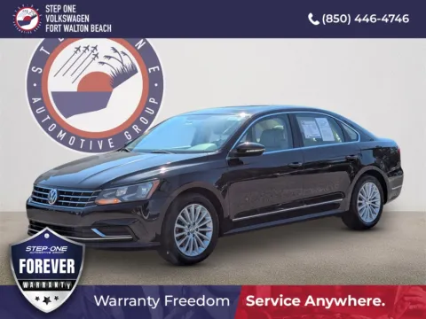 Black 2017 Volkswagen Passat 1.8T SE for sale in Fort Walton Beach, FL