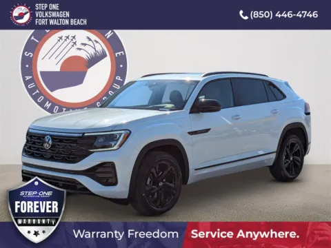 White 2026 Volkswagen Atlas Cross Sport 2.0T SEL R-Line Black for sale in Fort Walton Beach, FL